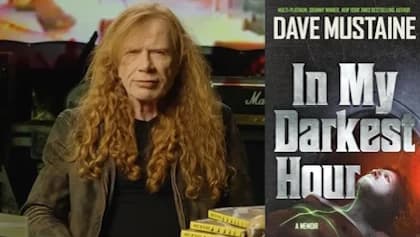 DAVE MUSTAINE On His Upcoming 'In My Darkest Hour' Memoir: 'I Don't Know If People Are Gonna Get All Choked Up Over It'