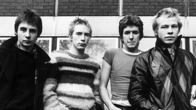 "It trampled over most of the taboos of mid-70s radio with its sweary, anti-establishment lyrics and sneering tone." The Sex Pistols burn the apple cart to the ground on Never Mind The Bollocks