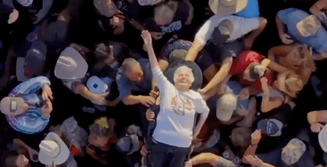 PAULINE KANA, 99, Sets World Record As Oldest Crowd Surfer Ever