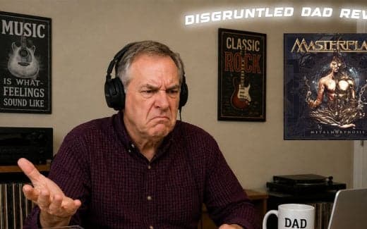DISGRUNTLED DAD REVIEWS With DAVE MUSTCOMPLAIN: MASTERPLAN – METALMORPHOSIS