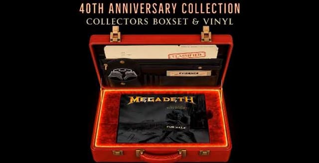 Megadeth is selling a $500 'Peace Sells… But Who's Buying?' 40th anniversary box set