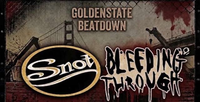 Snot and Bleeding Through team up for pair of West Coast gigs