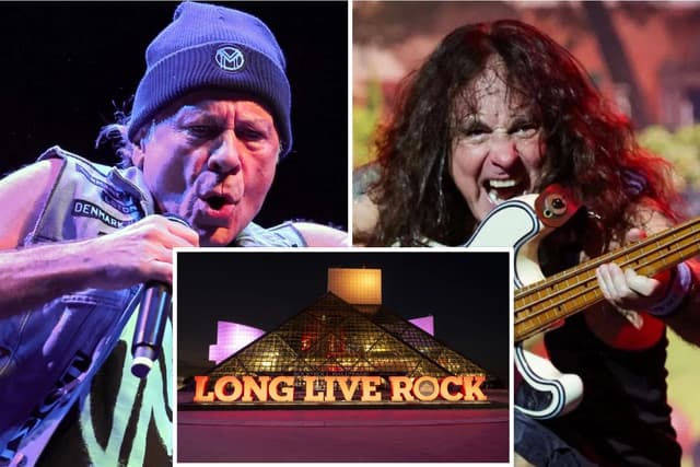 Dickinson + Harris Address Iron Maiden's Rock Hall Induction