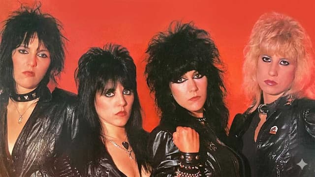 "A raw and lethal mix of razor-saw metal and a punky punch." The story of Leather Angel, the "female Mötley Crüe" with the Nikki Sixx-designed logo