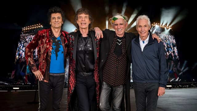 "I'm sure Charlie Watts was beaming down on us. I feel good about that." The Rolling Stones share their love for late drummer Charlie Watts