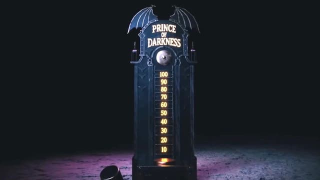 "You're going to see an oversized bat eat the head off of a human." Take a look inside Universal Studios' Ozzy Osbourne: Prince of Darkness haunted house