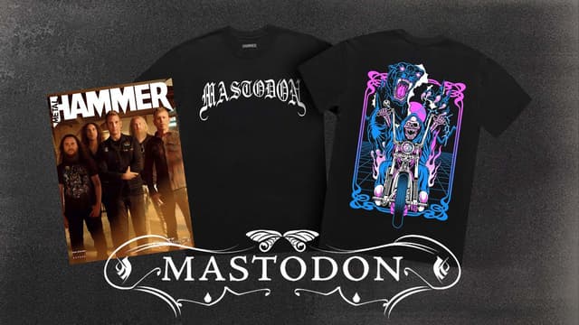 Mastodon fans! Get a t-shirt unavailable in the shops and an exclusive Metal Hammer cover, only through Louder