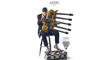 CHEAP TRICK's RICK NIELSEN Brings His Legendary Guitar Collection For Benefit Auction With JULIEN'S