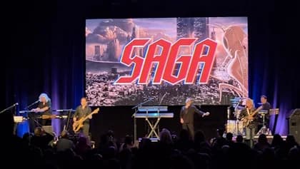Watch: SAGA Returns To Live Stage After More Than A Year