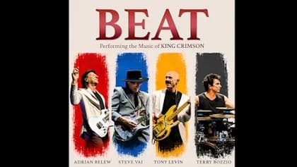 ADRIAN BELEW, STEVE VAI, TONY LEVIN And TERRY BOZZIO Announce Fall 2026 BEAT U.S. Tour