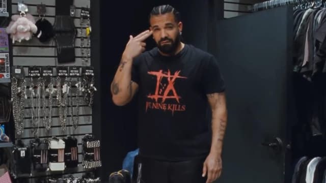 DRAKE Needs to Take Off the ICE NINE KILLS Shirt and Stay Out of Hot Topic