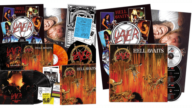 SLAYER Exclusive "Hell Awaits" (40th Anniversary Edition) Vinyl Box Sets More Available For Pre-Order