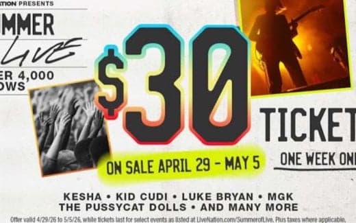 Live Nation Announces $30 “Summer of Live” Shows, Including Iron Maiden, Rob Zombie More