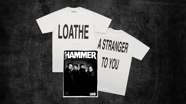 Get the new issue of Metal Hammer with an exclusive Loathe cover and t-shirt designed by bassist Feisal El-Khazragi