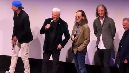 Watch: GEDDY LEE And ALEX LIFESON Speak At World Premiere Of NEIL PEART Documentary 'No One's Disciple' At Toronto International Film Festival