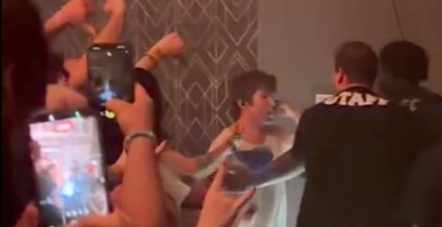 Turnstile's Brendan Yates halts show to toss security guard who allegedly punched a fan