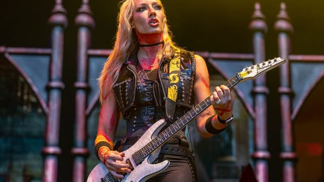 Watch: Nita Strauss Rocks First Post-Pregnancy Performance With Alice Cooper in Vegas