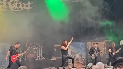 RIOT V's DONNIE VAN STAVERN On New Touring Singer VALENTINO FRANCAVILLA: He's 'Doing A Great Job'