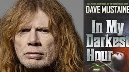 MEGADETH's DAVE MUSTAINE Announces Three-City Book Tour For Highly Anticipated Memoir 'In My Darkest Hour'