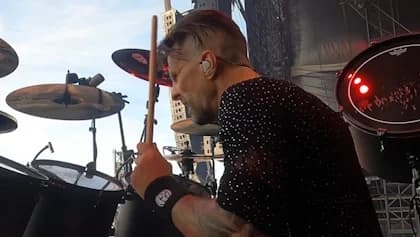 WEEN's DANIEL 'DANI' LÖBLE Shares 'We Burn' Drum-Cam Video From 2026 HELLFEST