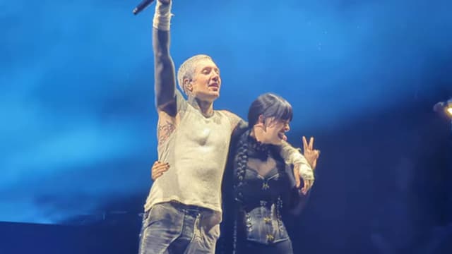 Watch Bring Me The Horizon duet with MAPHRA on Doomed at Sonic Temple