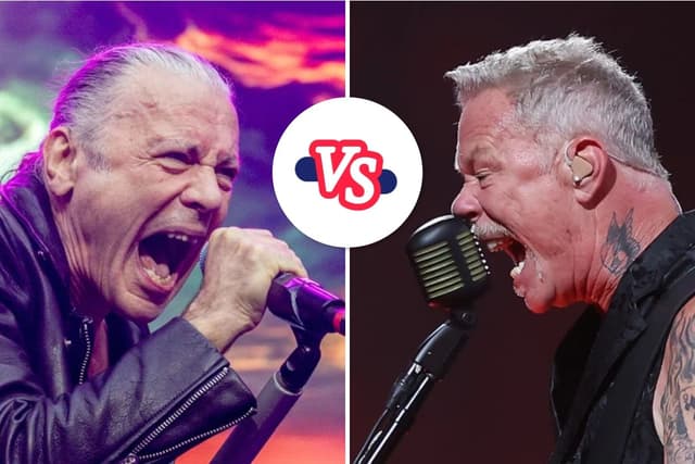 VOTE: Better Birthday Boy - Bruce Dickinson vs. James Hetfield