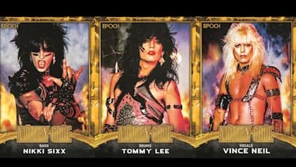 MÖTLEY CRÜE And EPOCH Announce Trading Card Partnership