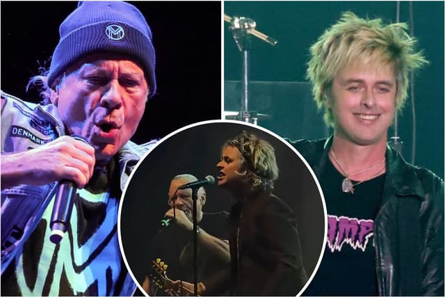 Bruce Dickinson Sings Cover With Billie Joe Armstrong
