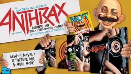 ANTHRAX And Z2 Reunite For 'NOT: The Illustrated Oral History Of Anthrax', An Original Graphic Album