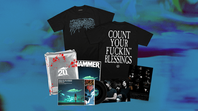 A must-have for Bring Me The Horizon fans: get the new issue of Metal Hammer in a Count Your Blessings mega-bundle with a t-shirt, poster and vinyl copy of the Repented re-recording