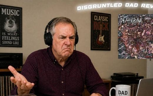 DISGRUNTLED DAD REVIEWS With DAVE MUSTCOMPLAIN: DEATHGRAVE – HELL IS EVIL