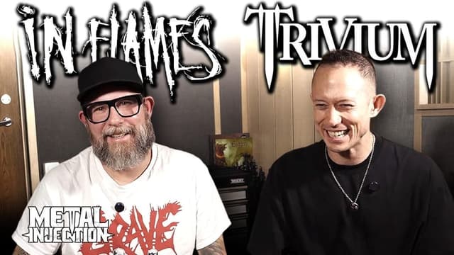 WATCH: IN FLAMES & TRIVIUM Talk Impact on Metal + More