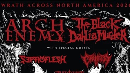 ARCH ENEMY And THE BLACK DAHLIA MURDER Announce 'Wrath Across America' Fall 2026 Tour