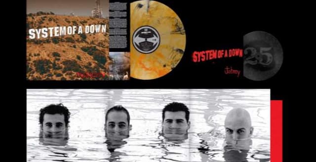 System Of A Down to celebrate 25 years of 'Toxicity' with vinyl pressing, drops tonight at 12 AM EST