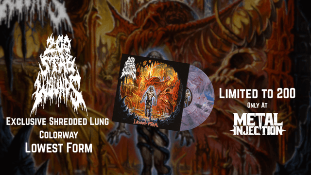 200 STAB WOUNDS Announce 'Lowest Form,' Grab Exclusive "Shredded Lungs" Vinyl From Metal Injection