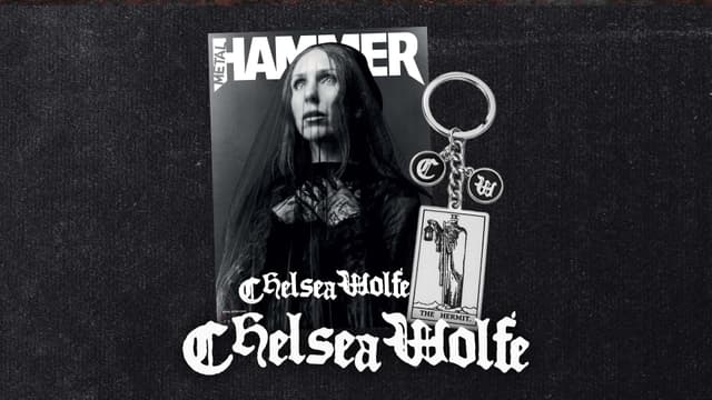 Get an exclusive Chelsea Wolfe bundle featuring a special magazine cover and limited edition key ring, only with Metal Hammer