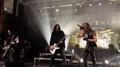 Watch: ARCH ENEMY's DANIEL ERLANDSSON 'Too Ill' To Perform In Tempe; Last-Minute Replacement Drummer Fills In