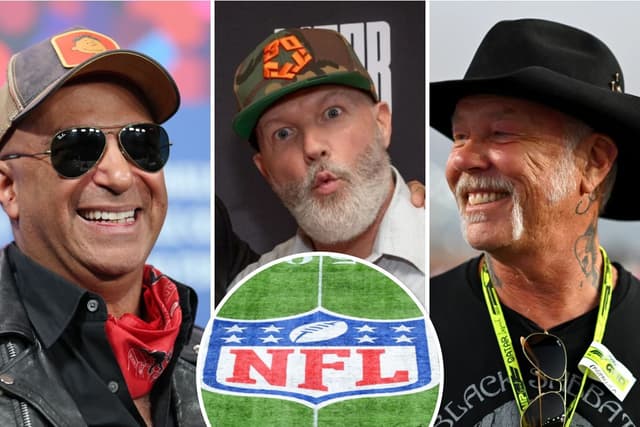 Favorite NFL Teams of 47 Big Rock + Metal Musicians