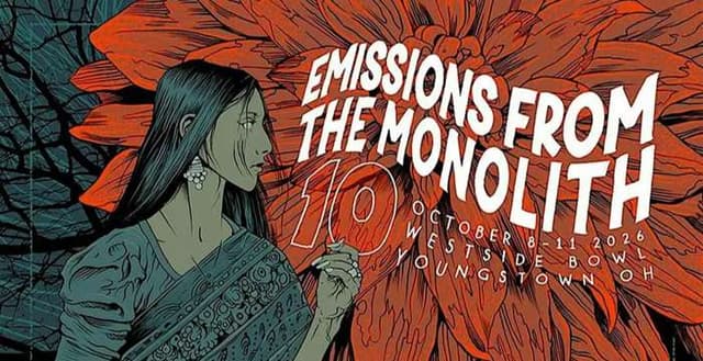 Daily set times and scheduled announced for Emissions From The Monolith Fest 10