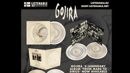 GOJIRA Celebrates 20th Anniversary Of 'From Mars To Sirius' With Deluxe Edition Double Gatefold Zoetrope Picture Disc