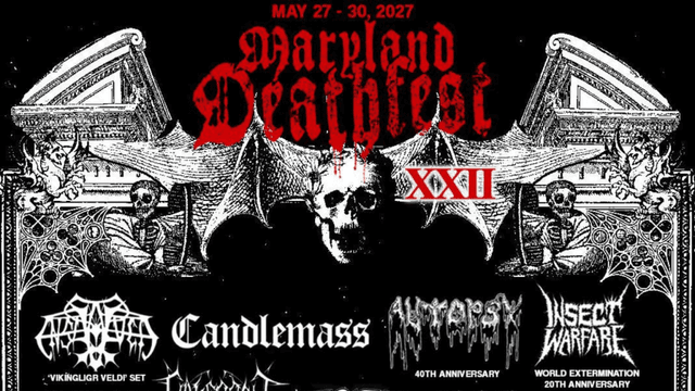 MARYLAND DEATHFEST Adds YOB, ANAAL NATHRAKH, EXUMER to 2027 Lineup as Four-Day Passes Near Sellout