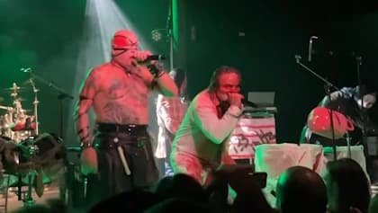 Watch: Original SLIPKNOT Vocalist ANDERS COLSEFNI Celebrates 'Mate. Feed. Kill. Repeat.' Era At Special Iowa Concert