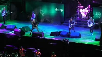 Watch: IRON MAIDEN Performs 'Infinite Dreams' Live For First Time In 38 Years At 2026 'Run For Your Lives' Tour Kick-Off