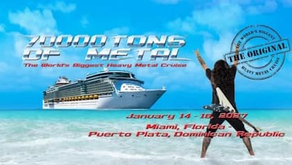 70000 TONS OF METAL Cruise Announces Public Sales And First Half Of 2027 Lineup
