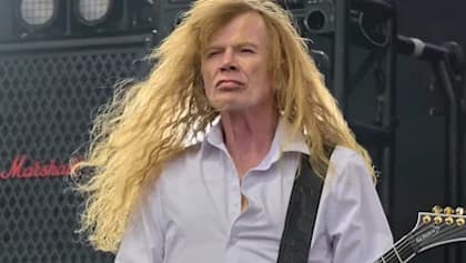 MEGADETH's DAVE MUSTAINE Names His Favorite Guitar Players Of All Time
