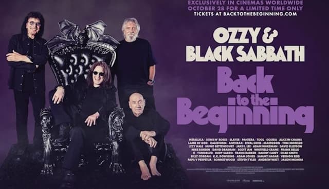 'Ozzy & Black Sabbath: Back To The Beginning' Is Getting a Worldwide Theatrical Run This October