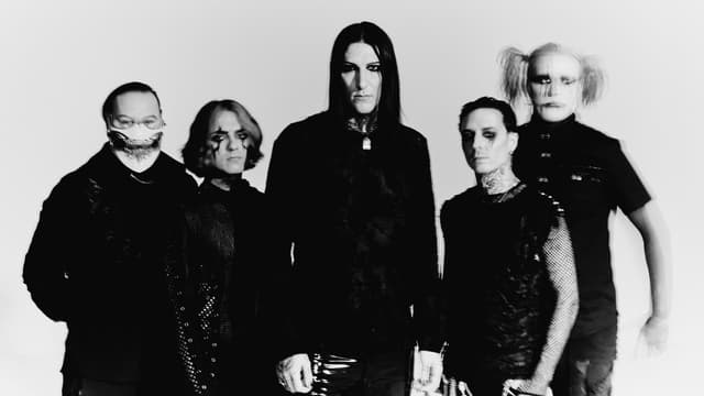 MOTIONLESS IN WHITE star on cover of REVOLVER’s Summer 2026 Issue