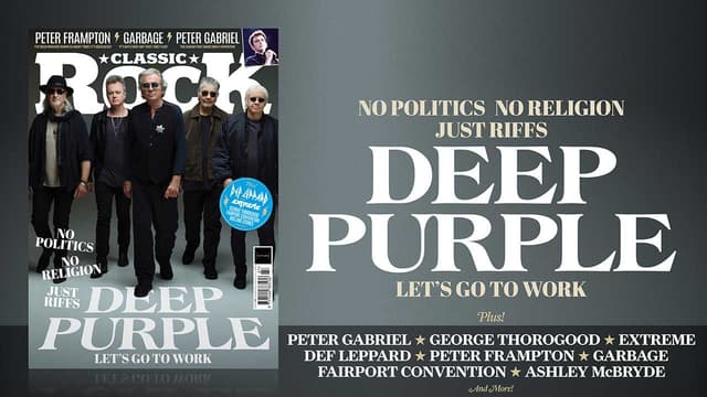 "The magic of what these guys do. It's just so identifiable. It speaks. It's musical, powerful!" Deep Purple return to work – only in the new issue of Classic Rock