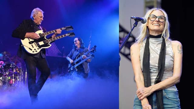 "It was just magical. You're part of a magical event where this incredible band is getting back together." Aimee Mann reacts to performing with Rush in Los Angeles