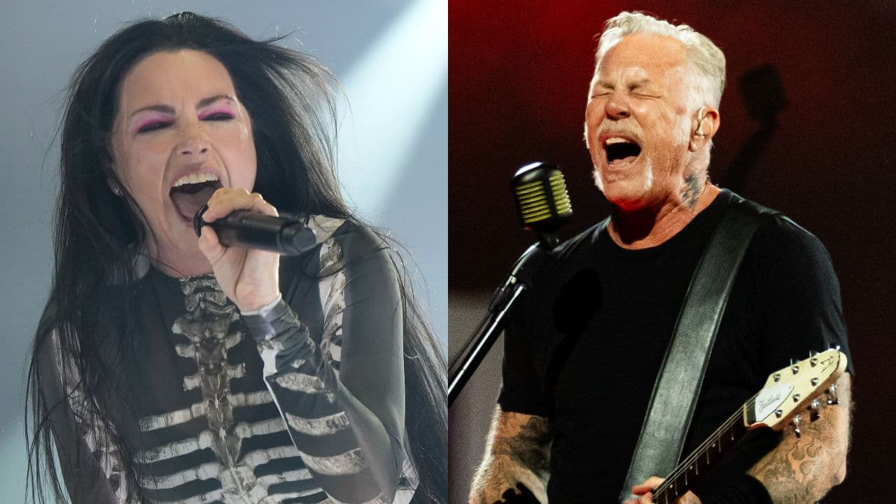Amy Lee reflects on supporting Metallica on tour